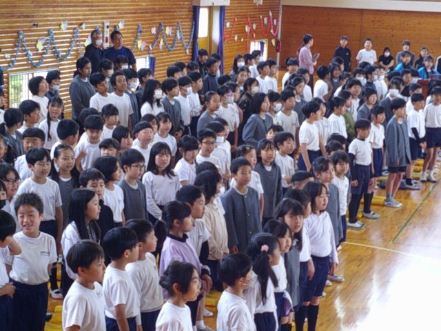 校歌のプレゼント