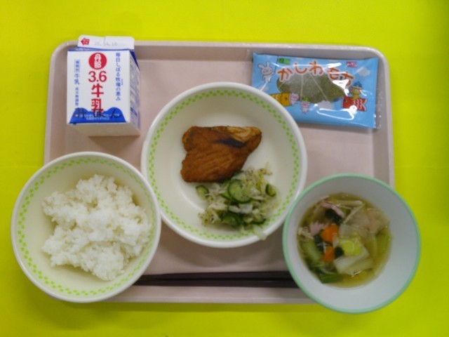 ５月２日　こどもの日献立