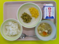 ６月18日　ふるさと給食献立