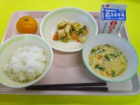 １月８日　七草献立