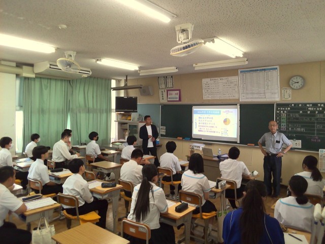 ３年生　高校説明会④